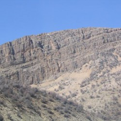 Zagros, Geological layers, east of Yasuj