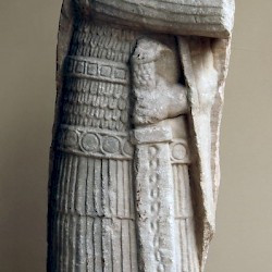 Constantinople, Golden Gate, statue of a tetrarch