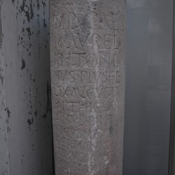 Via Egnatia, milestone of M. Aurelius