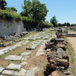 The Via Egnatia in Philippi