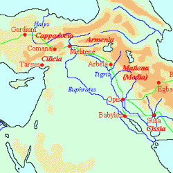 Map of the Royal Road
