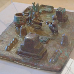 Susa, Middle-Elamite model of a sun ritual