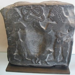 Susa, Relief with the sacrifice of goat