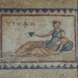 Tarsus, Mosaic of Tryphe and Bios (luxury and life)
