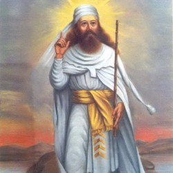 Modern painting of Zarathustra