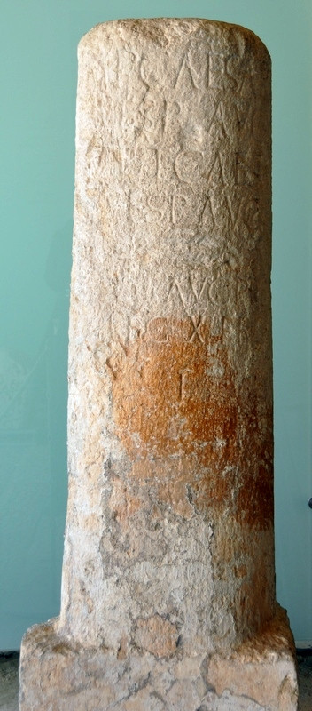 Jerusalem, Milestone mentioning X Fretensis