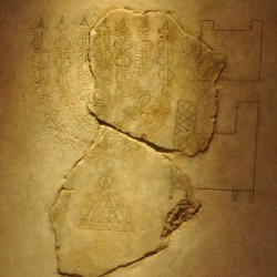 Jerusalem, Drawing of a menorah