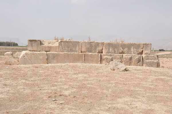 Takht-e Rostam from the southeast