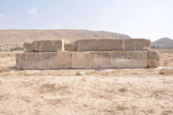 Takht-e Rostam from the northwest