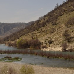 Karun, upper reaches (along the road from Yasuj to Isfahan)