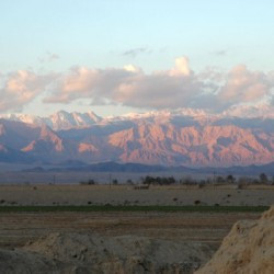 The Elburz from Tepe Hesar