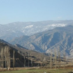 Terraces, north of the mountains