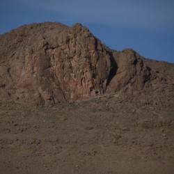 Eshaqvan, Rock tombs, seen from a distance