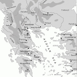 Map of the rise of Macedonia
