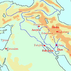 Map of the ancient Near East