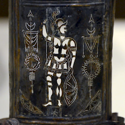 Valkenburg, Scabbard with soldier
