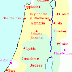 Judaea and Galilee during the reign of Hyrcanus II
