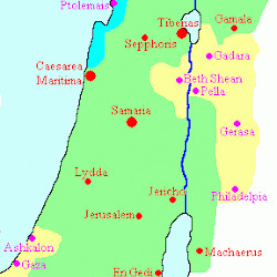 The kingdom of Herod Agrippa I