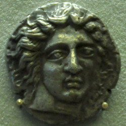Rhodes, Coin with Helios