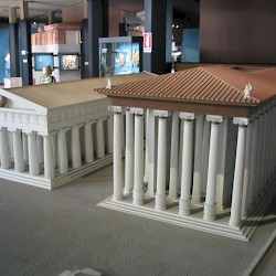 Syracuse, Two temples, Model