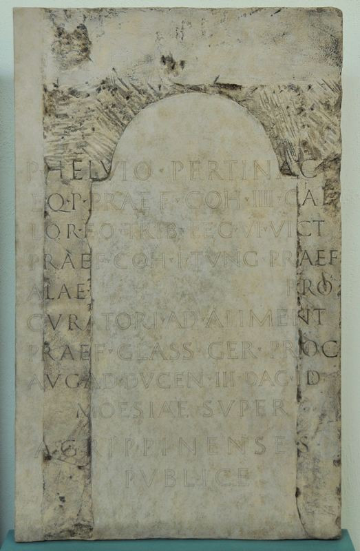 Brühl, Inscription of Pertinax (reconstruction)