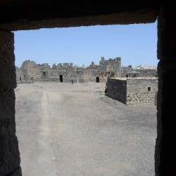 Qasr el-Azraq, Inner court from south tower
