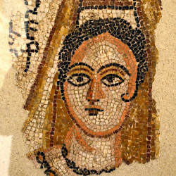 Edessa, Mosaic of a lady