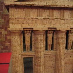 Acragas, Temple of Zeus, model