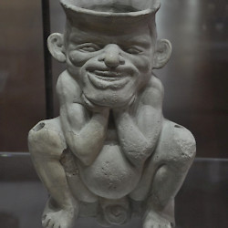 Agrigento, Punic or Hellenistic figurine of Bes