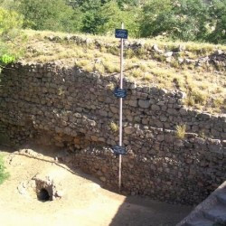 Levels at the Sirkap excavation