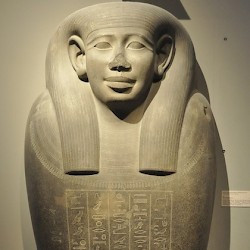 Coffin lid of Queen Chedeb-Neith-Iret-Bin, wife of Necho II