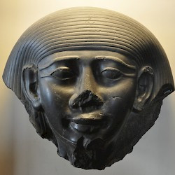 Fragment of the coffin lid of a priest