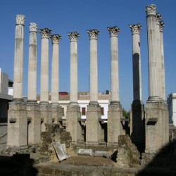 Cordoba, Remains of a temple, probably dedicated to the emperor.