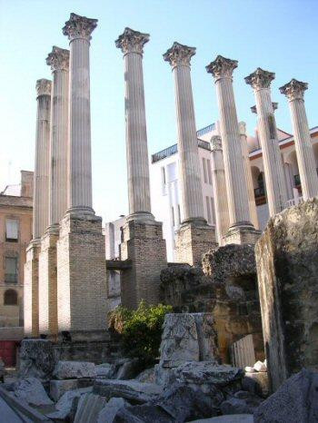 Cordoba, Remains of a temple, probably dedicated to the emperor.
