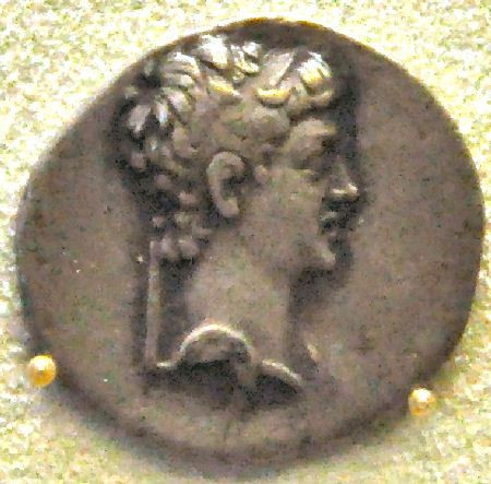 Coin of Archelaus of Cappadocia
