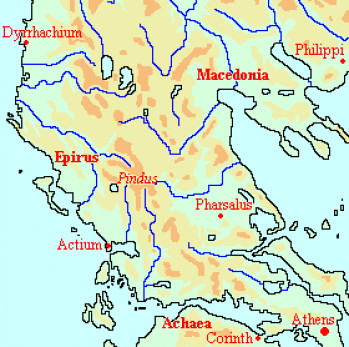 Map of Caesar 2: Northern Greece