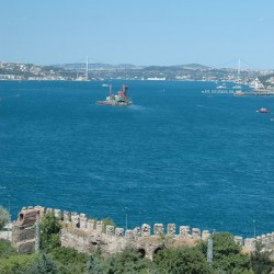 Bosphorus, seen from Topkapi