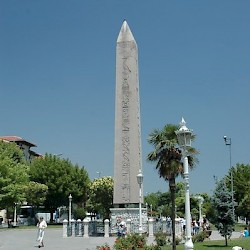 Constantinople, Hippodrome, obelisk of Theodosius