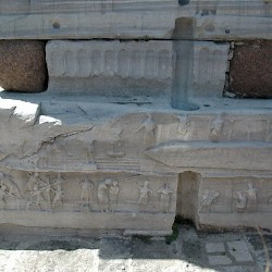 Constantinople, Hippodrome, First Obelisk, northeast part of the pedestal, lower relief