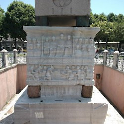 Constantinople, Hippodrome, First Obelisk, northwest part of the pedestal