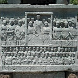 Constantinople, Hippodrome, First Obelisk, southeast part of the pedestal, the kathisma