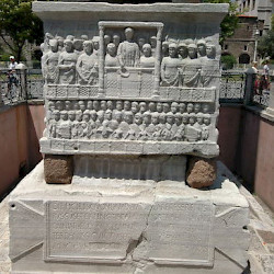 Constantinople, Hippodrome, First Obelisk, southeast part of the pedestal