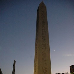 Constantinople, Obelisk of Thutmose III, from the northeast