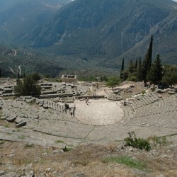 Delphi, Theater, General view