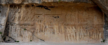 Bishapur, Relief 2, General view