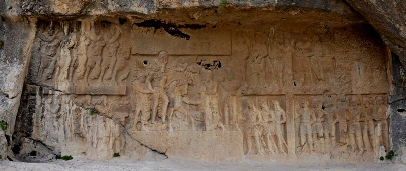 Bishapur, Relief 2, General view