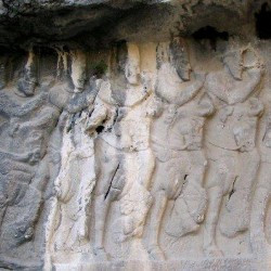 Bishapur, Relief 2, Cavalry