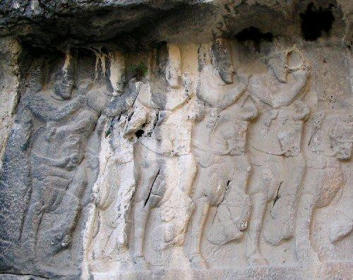 Bishapur, Relief 2, Cavalry