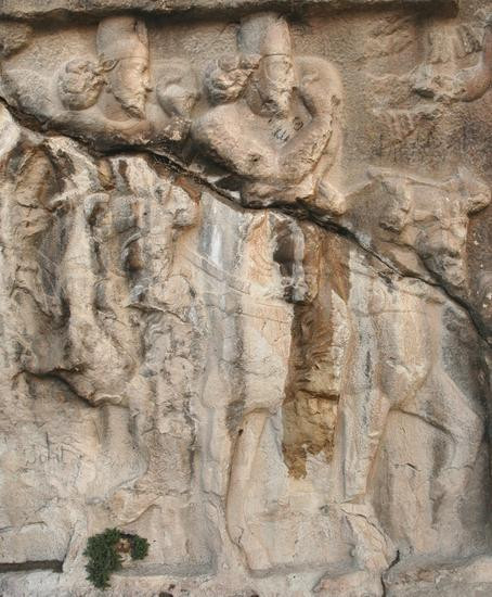 Bishapur, Relief 2, Cavalry