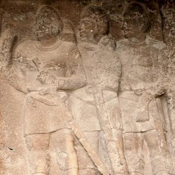 Bishapur, Relief 2, Infantry